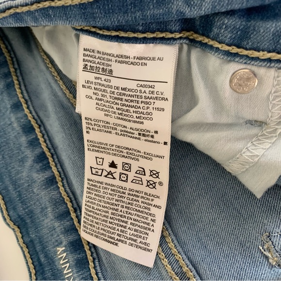 Women's DENIZEN from Levi Modern Skinny 18M 34x30 - Picture 10 of 11